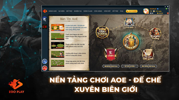 Phần mềm chơi đế chế Online